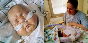 S-a nascut „fara intestin” si i s-au dat 1 % sanse sa traiasca! Dupa 209 zile in spital, un miracol s-a intamplat! Cum arata baietelul acum | Demamici.ro