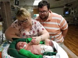 Bebelus de aproape 7 kg, nascut intr-un spital din SUA! Cum arata baietelul | Demamici.ro