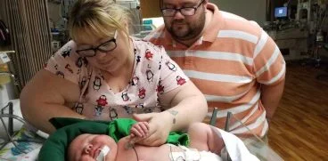 Bebelus de aproape 7 kg, nascut intr-un spital din SUA! Cum arata baietelul | Demamici.ro