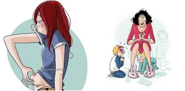 Viata cu copii, ilustrata in imagini amuzante! O mamica face haz de necaz. Va regasiti? | Demamici.ro