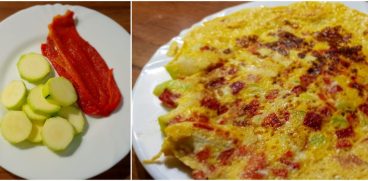 Omleta cu ardei si dovlecel pentru bebelusi – diversificare | Demamici.ro