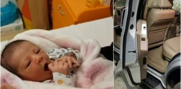 A nascut in masina! Sotul a povestit totul: „A prins capul copilului si l-a luat in brate!” Cum arata acum micuta din Sibiu | Demamici.ro