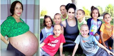 Mama singura a adus pe lume octupleti! Femeia mai avea 6 copii. Cum arata familia VIDEO | Demamici.ro