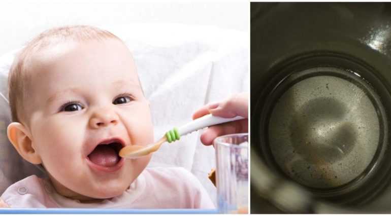 Apa plata folosita in prepararea hranei bebelusilor NU se fierbe. De ce apar depuneri daca apa este fiarta | Demamici.ro