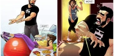 Ce inseamna sa fii gravida in 11 fotografii amuzante! Cum se schimba viata de cuplu | Demamici.ro