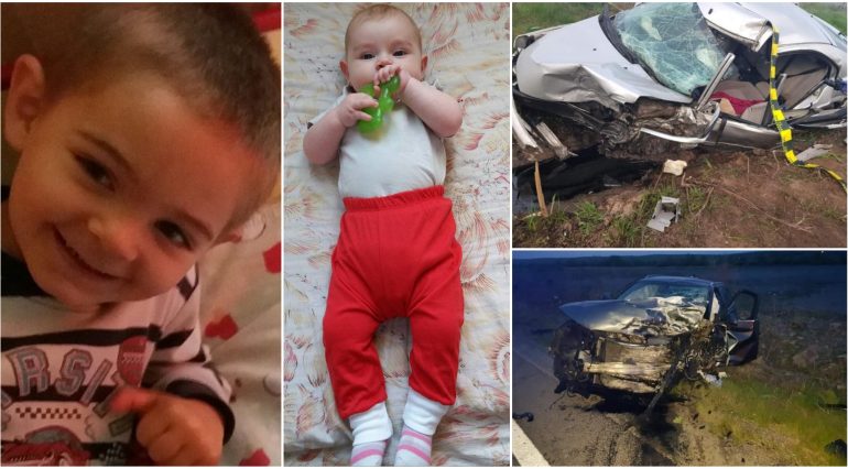 Un baietel de 5 ani si o fetita de 11 luni au murit intr-un accident rutier. Mama se lupta sa traiasca VIDEO | Demamici.ro