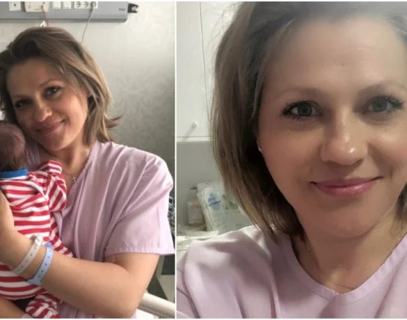 Fotografia din maternitate cu care Mirela Boureanu Vaida si-a surprins fanii: „Am culcat copilul si ne-am apucat de party!” | Demamici.ro
