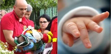 Baietelul de 8 luni, strangulat de mama sambata, a murit. Femeia a fost retinuta VIDEO | Demamici.ro
