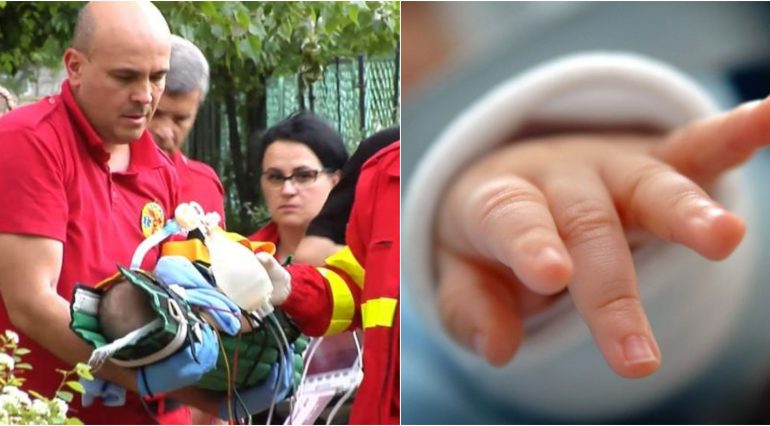 Baietelul de 8 luni, strangulat de mama sambata, a murit. Femeia a fost retinuta VIDEO | Demamici.ro