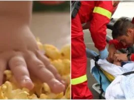 Un bebelus a murit dupa ce a mancat popcorn. Grauntele i-a perforat plamanul VIDEO| Demamici.ro
