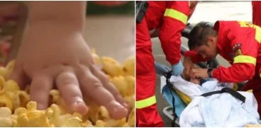 Un bebelus a murit dupa ce a mancat popcorn. Grauntele i-a perforat plamanul VIDEO| Demamici.ro