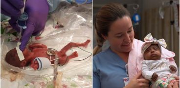 Cel mai mic bebelus din lume s-a nascut cu 245 de grame. La 5 luni, fetita a fost externata din spital. Cum arata VIDEO | Demamici.ro