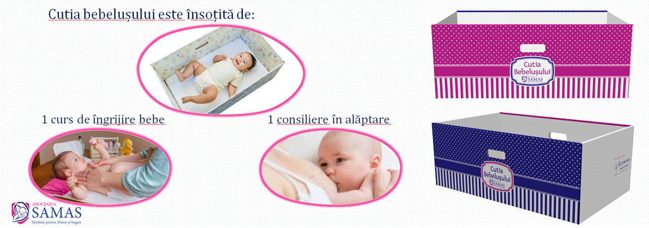 Cutia Bebelusului si in maternitatile din Romania. Cadoul, oferit mamelor care nasc pe 1 iunie| Demamici.ro