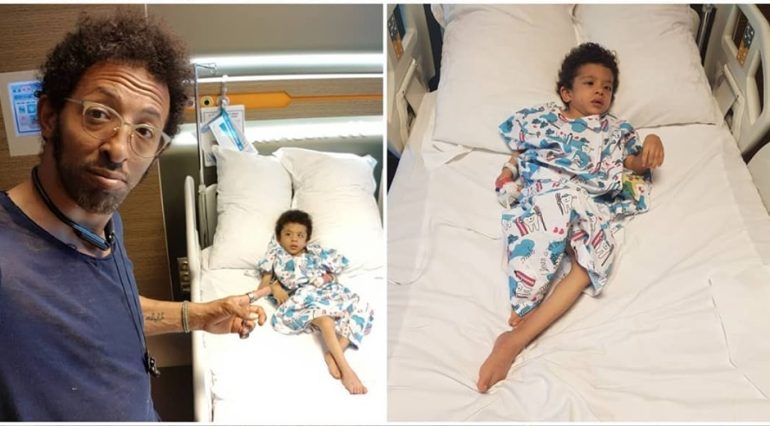 Primele vesti despre fiul lui Kamara. Leon a facut primul tratament cu celule stem | Demamici.ro