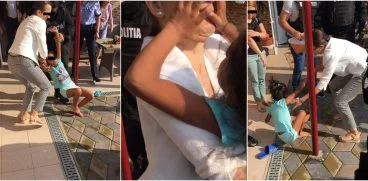 Imagini crunte cu o fetita de 8 ani din Baia de Arama, luata cu mascatii, cu forta, din casa in care a crescut VIDEO | Demamici.ro