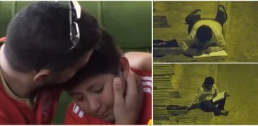 Un baietel sarac, surprins cand isi facea temele pe strada. Un milionar i-a schimbat complet viata VIDEO | Demamici.ro