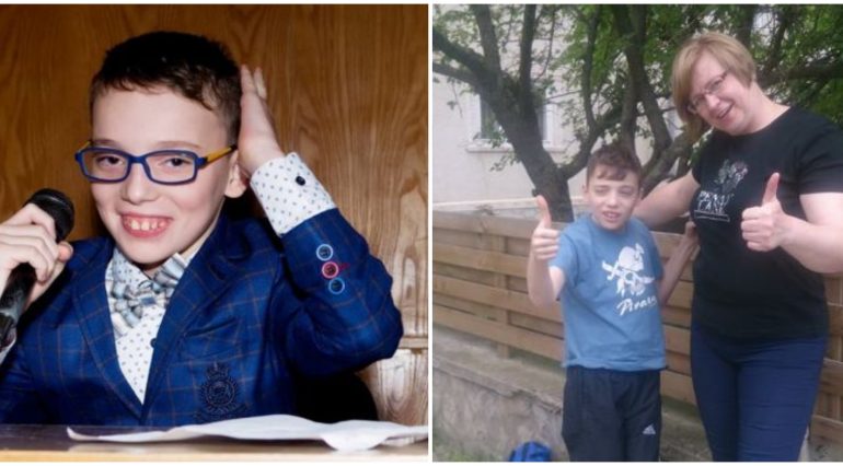 La 13 ani, Sebastian scrie carti pentru a-si plati operatiile. Baietelul sufera de tetrapareza spastica | Demamici.ro