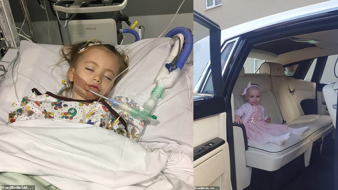 O fetiță de trei ani se luptă cu o formă rară de cancer