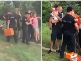 Bebelus de cateva luni, gasit in mijlocul drumului plangand VIDEO | Demamici.ro