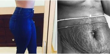 S-a saturat sa pretinda ca are un corp perfect dupa 5 nasteri si s-a pozat dezbracata | Demamici.ro