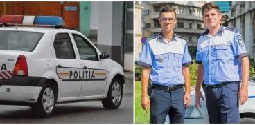 Gest impresionant facut de doi politisti din Capitala pentru un copilas care se lovise la cap | Demamici.ro