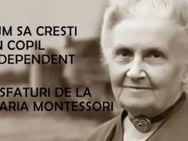 Cele 19 sfaturi ale Mariei Montessori pentru a creste un copil independent | Demamici.ro