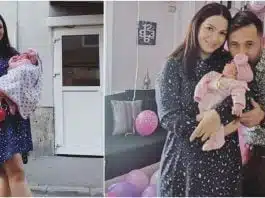 Primele fotografii cu Maysa, fetita Deei si a lui Dinu Maxer | Demamici.ro