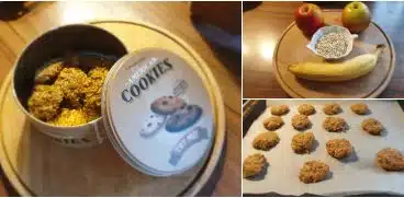 Biscuiti cu mar, banana si fulgi de ovaz – iubiti de copii, gata in 30 de minute | Demamici.ro