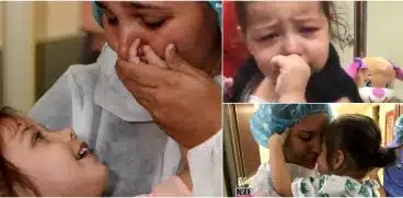 S-a nascut oarba, insa la 2 anisori medicii au facut o minune. Fetita si-a vazut pentru prima data mama VIDEO | Demamici.ro