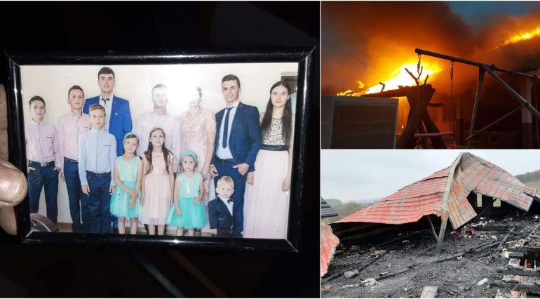 Zece copilasi au ramas fara casa in prag de iarna. Locuinta le-a ars intr-un incendiu. Cum ii poti ajuta | Demamici.ro