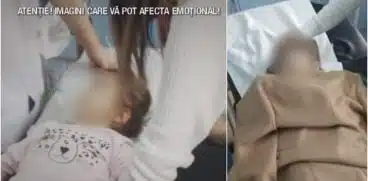 Fetita chinuita de febra, trimisa acasa de medici! Micuta s-a prabusit la 2 minute dupa iesirea din spital VIDEO | Demamici.ro