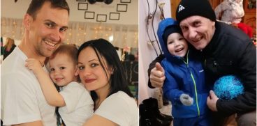 Bunicul si baietelul de 3 ani care au murit dupa ce au cazut in gol de pe scara blocului, condusi pe ultimul drum | Demamici.ro