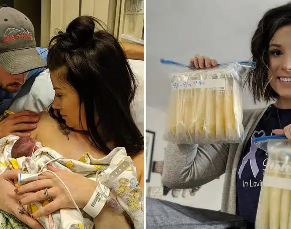 O mamica si-a ingropat baietelul nascut prematur. Timp de 63 de zile s-a muls zilnic si a donat laptele | Demamici.ro