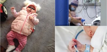 O fetita de 11 luni a murit de gripa. Mama Sofiei: „Drum lin, ingerasul nostru!” | Demamici.ro