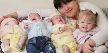 A nascut 4 bebelusi in 11 luni si nu sunt cvadrupleti | Demamici.ro