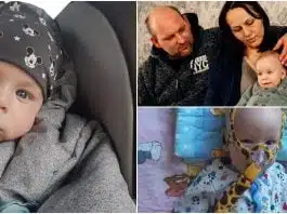 Noel, o minune cu ochii albastri, diagnosticat cu SMA 1! Parintii lupta sa-i cumpere sanatatea | Demamici.ro