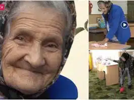 La 83 de ani, bunicuta Sofia lucreaza la gradinita din Motru: „Cat oi trai, nu ma las de copii! Cat oi fi pe aici!” VIDEO | Demamici.ro