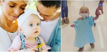 Eliza a invins cancerul! Momentul emotionant in care micuta a sunat dintr-un clopot, in semn de victorie in fata bolii VIDEO | Demamici.ro