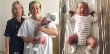 O mama de 28 de ani a nascut natural un baietel de 5,75 kg, fara epidurala | Demamici.ro