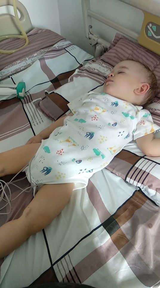 Impreuna pentru inimioara lui Piscotel. Baietelul de 1 an are nevoie de un transplant de inima | Demamici.ro