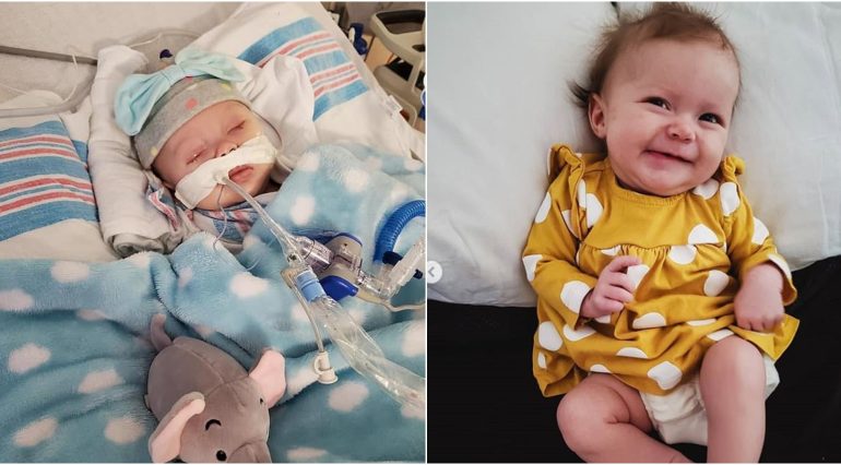 Fetita de 2 luni, conectata la ventilator, dupa ce a fost diagnosticata cu COVID-19 | Demamici.ro