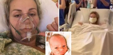 Gravida cu coronavirus a nascut in timp ce era in coma indusa. Si-a vazut bebelusul la 5 zile dupa ce l-a adus pe lume | Demamici.ro