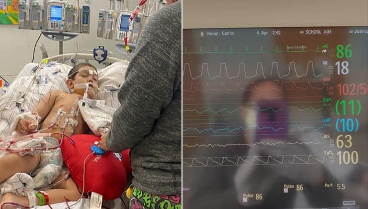 În plină pandemie, un băiețel de 6 ani a primit o noua inima, dupa ce-a stat 4 ani pe lista de asteptare