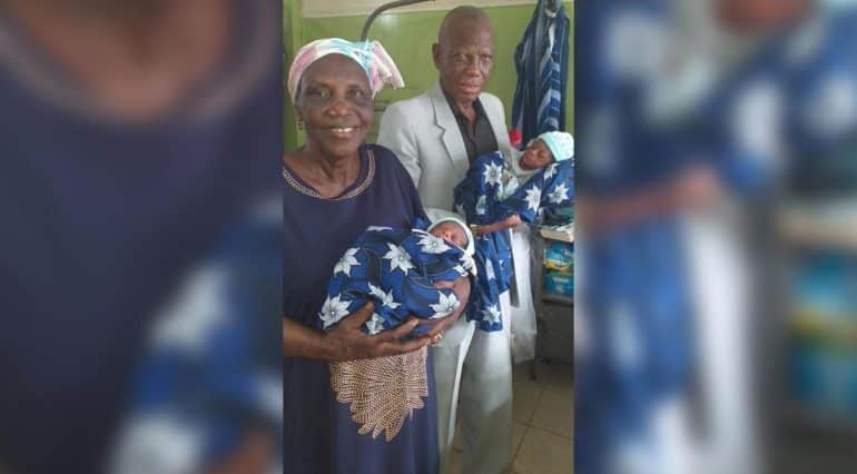 O femeie de 68 de ani din Nigeria a născut gemeni