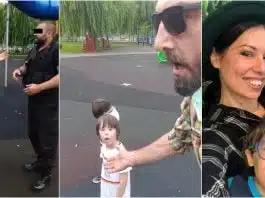 Cristina Bălan, bruscată de polițiști și de un paznic după ce baieții ei cu sindromul Down s-au urcat într-un tobogan VIDEO | Demamici.ro