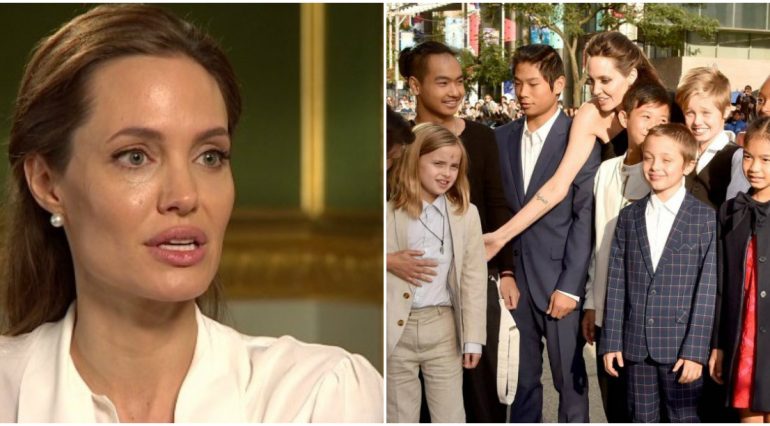 Angelina Jolie, mamă cu 6 copii: 