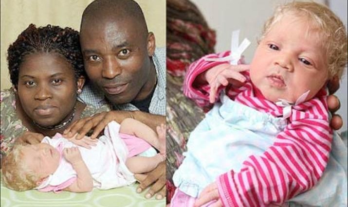 Un cuplu de africani a adus pe lume un bebeluș 