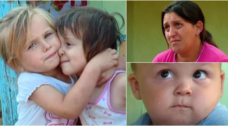 Povestea tristă a frățiorilor crescuți în grajd! Cinci copii frumoși, cu chipuri de îngeri și o mamă care nu mai are lacrimi să le plângă de milă... VIDEO | Demamici.ro