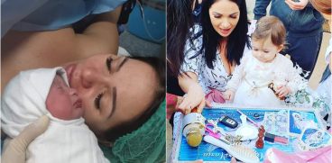 Fetița Deei și a lui Dinu Maxer a împlinit un an! Ce a ales Maysa de pe tavă | Demamici.ro