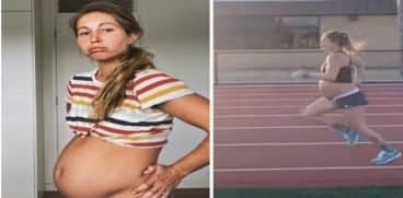 O gravidă a alergat 1,6 km în mai puțin de 6 minute, chiar  înainte să nască VIDEO | Demamici.ro